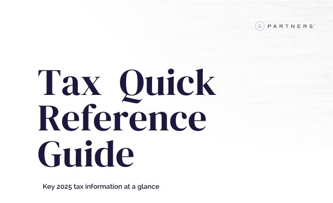 Tax Quick Reference Guide